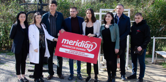 Fondacija Meridian donirala teretanu na otvorenom Specijalnoj bolnici „Dr Slavoljub Bakalović“ u Vršcu